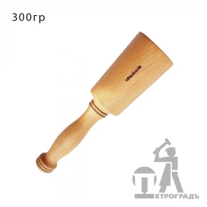 Киянка ПЕТРОГРАДЪ, колотушка,  D65мм*250мм, 300г