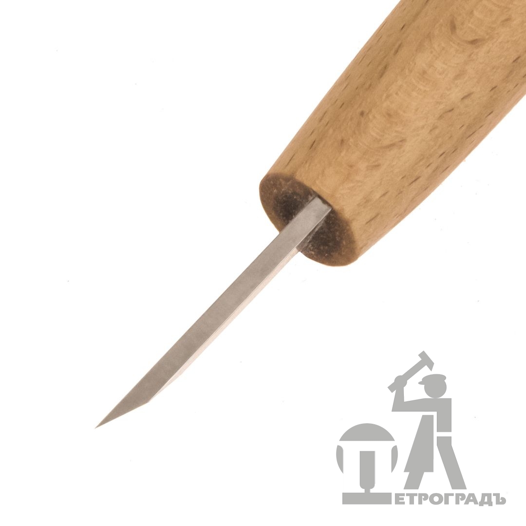 Carving chisel, PETROGRAD, left-handed skew, 12mm Carving chisel, PETROGRAD, left-handed skew, 12mm