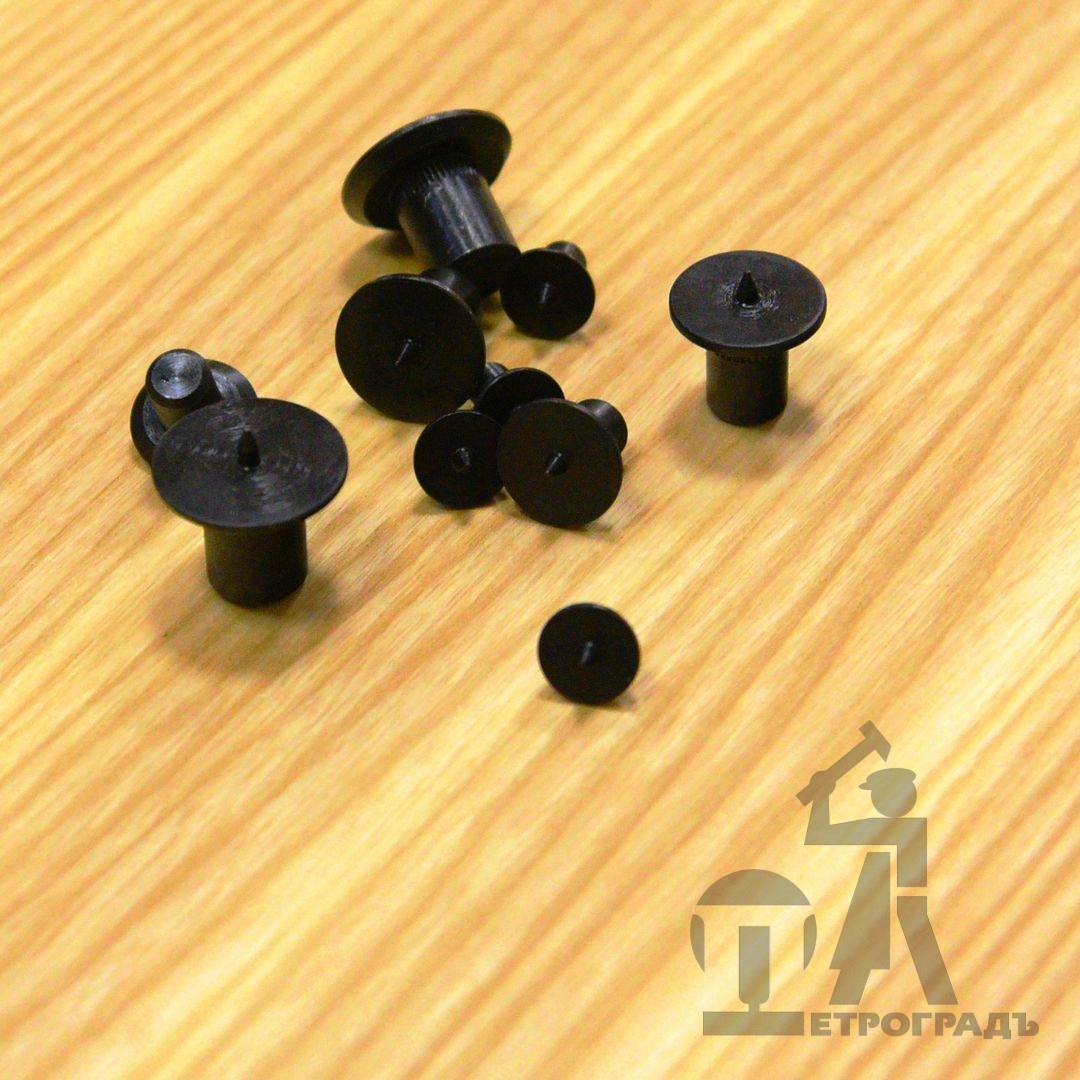 Center finding dowel/tenon pin set PETROGRAD, D6,8,10, 2 pcs each Center finding dowel/tenon pin set PETROGRAD, D6,8,10, 2 pcs each