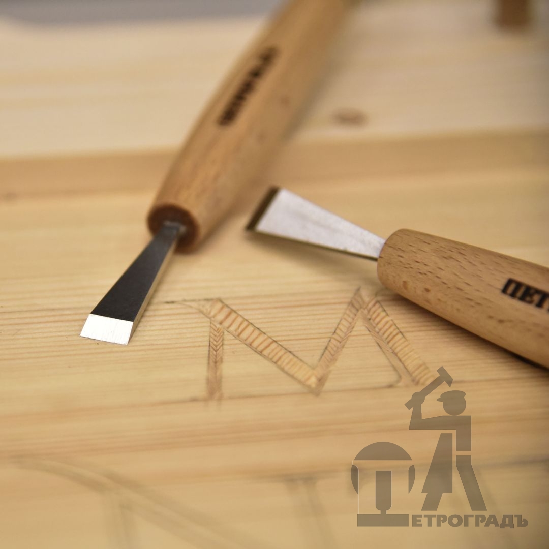 Carving chisel, PETROGRAD, dovetail, 12mm Carving chisel, PETROGRAD, dovetail, 12mm