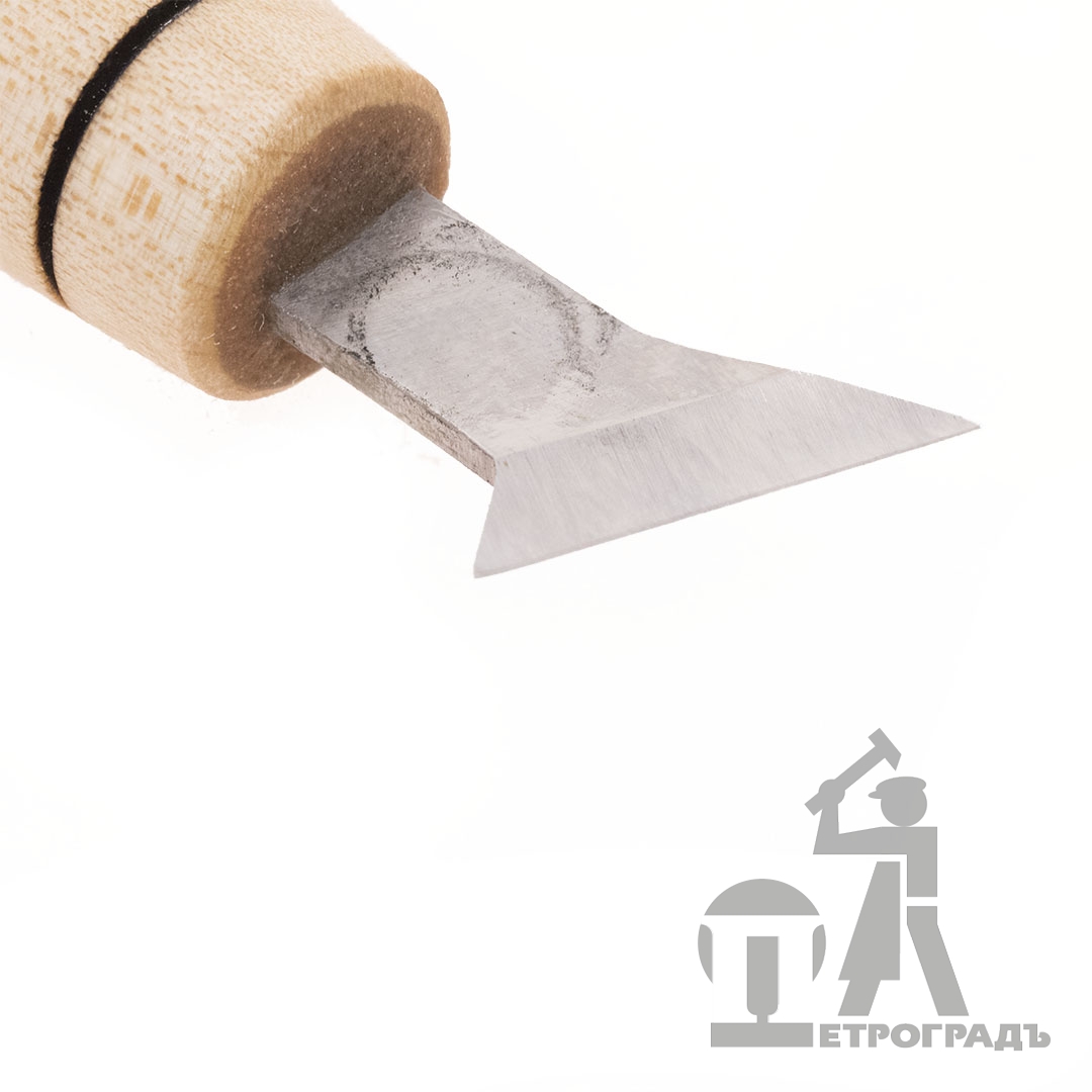 Carving knife PETROGRAD, model Hatchet N5, skew, 18mm Carving knife PETROGRAD, model Hatchet N5, skew, 18mm