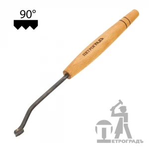 Резец для чекеринга T-22, 90° (три РК)