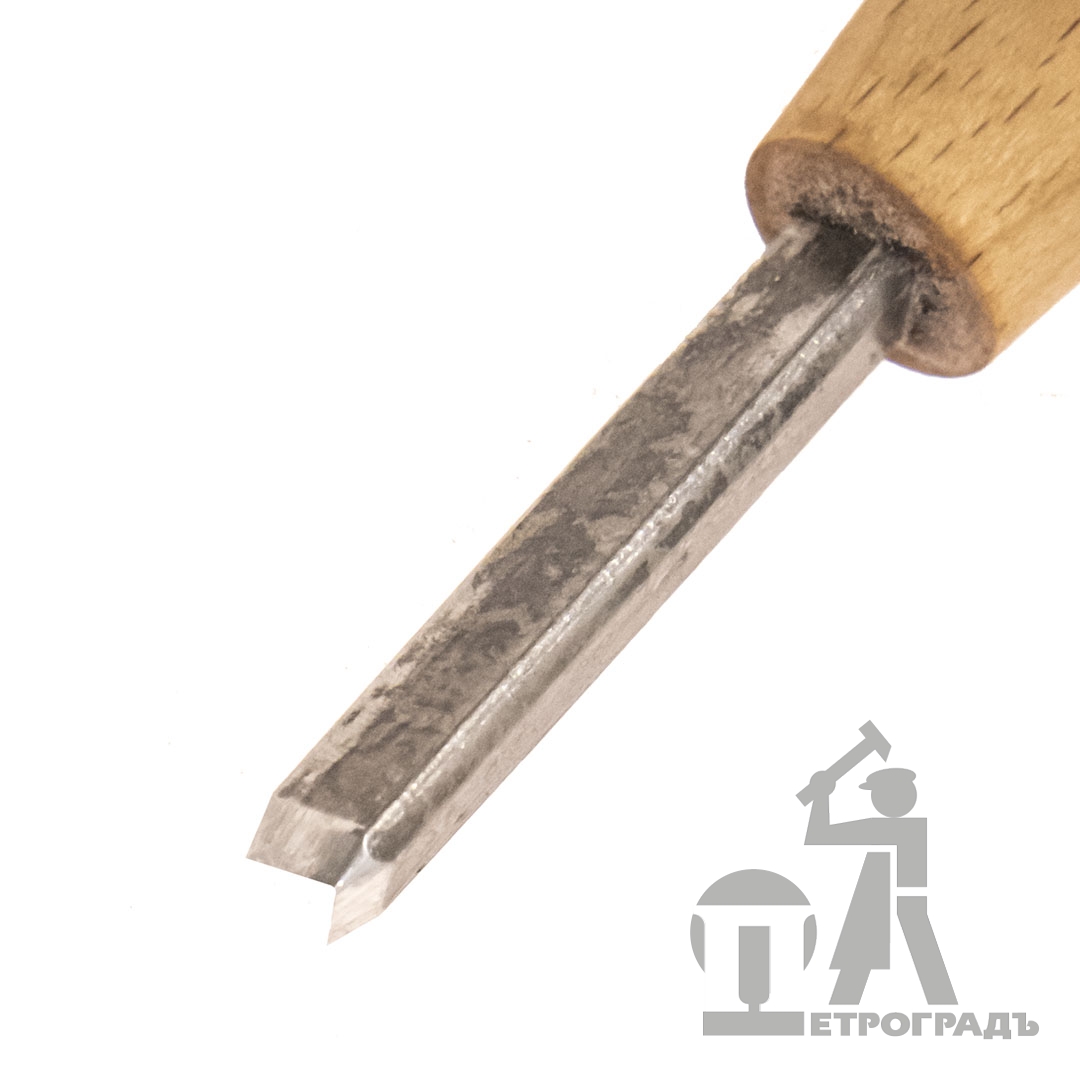 Carving chisel, PETROGRAD, V-type, 90 degrees Carving chisel, PETROGRAD, V-type, 90 degrees