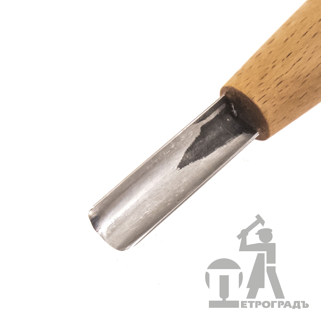 Carving chisel, PETROGRAD, half round, 10mm Carving chisel, PETROGRAD, half round, 10mm
