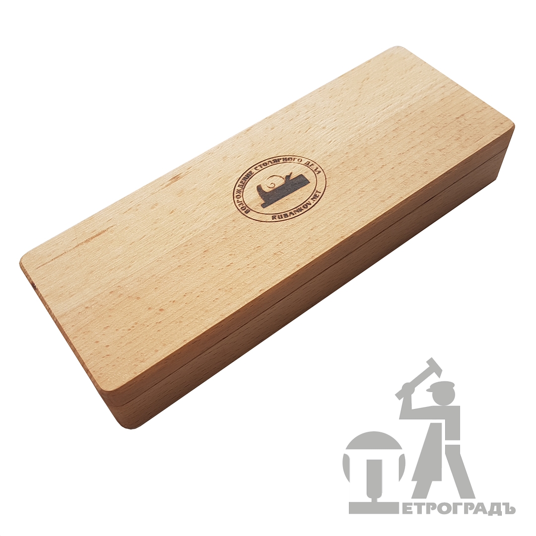 Wooden box for carving knife PETROGRAD, for 2 knives Wooden box for carving knife PETROGRAD, for 2 knives