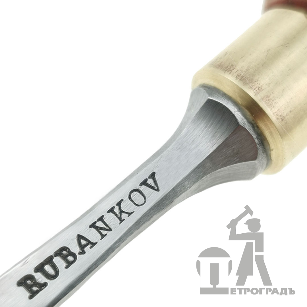 Straight Gouge Rubankov, N3, 3mm Straight Gouge Rubankov, N3, 3mm