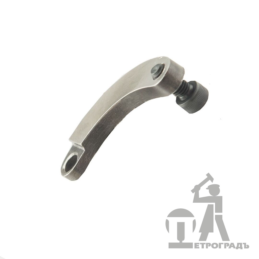 Curved extension for woodturning scrappers Curved extension for woodturning scrappers