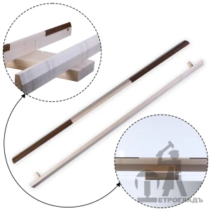 Столярное деревянное прави́ло, ПЕТРОГРАДЪ, Winding Sticks, 600мм